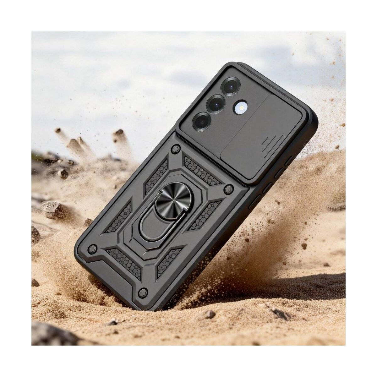 Tech-Protect CamShield Pro Hülle für Samsung Galaxy A37 5G - schwarz Handyhülle-4