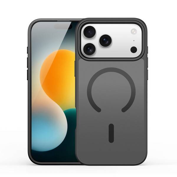 Dux Ducis Yind iPhone 17 Pro Max Hülle kompatibel mit Magnetring - schwarz Handyhülle