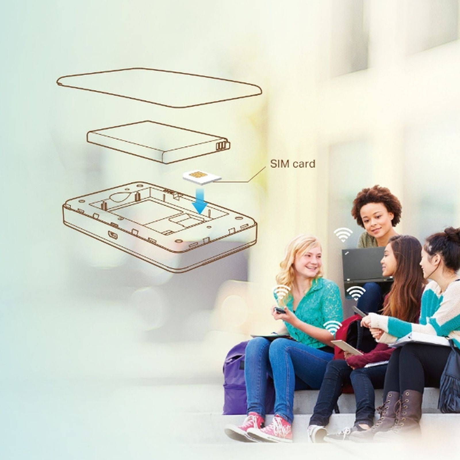 TP-Link M7350 Mobiler 4G / LTE WLAN Router-3