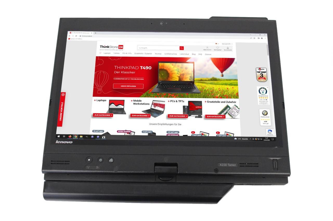 Lenovo ThinkPad X230 Tablet Core i5-3320M 4GB RAM 500GB HDD WWAN HD Touchscreen IPS Fpr-2