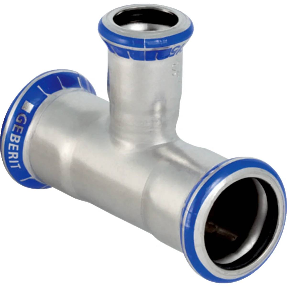 GEBERIT Mapress Edelstahl T-Stück reduzi d35-22-35-0