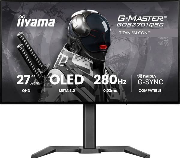 G-Master Titan Falcon™ GOB2701QSC-B1 Gaming-Monitor 68,6 cm (27"")