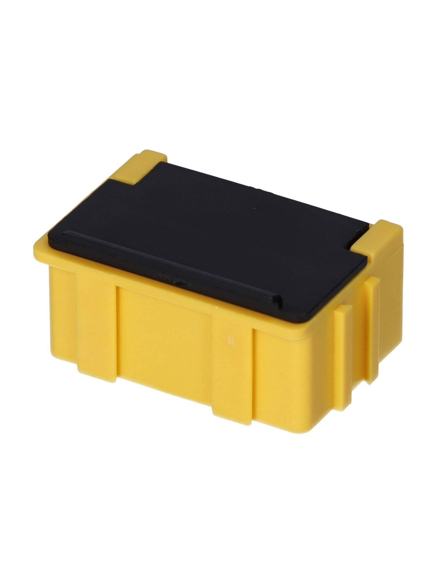 ESD SMD Box N2, 37 x 12 x 15 mm, gelb/schwarz-0