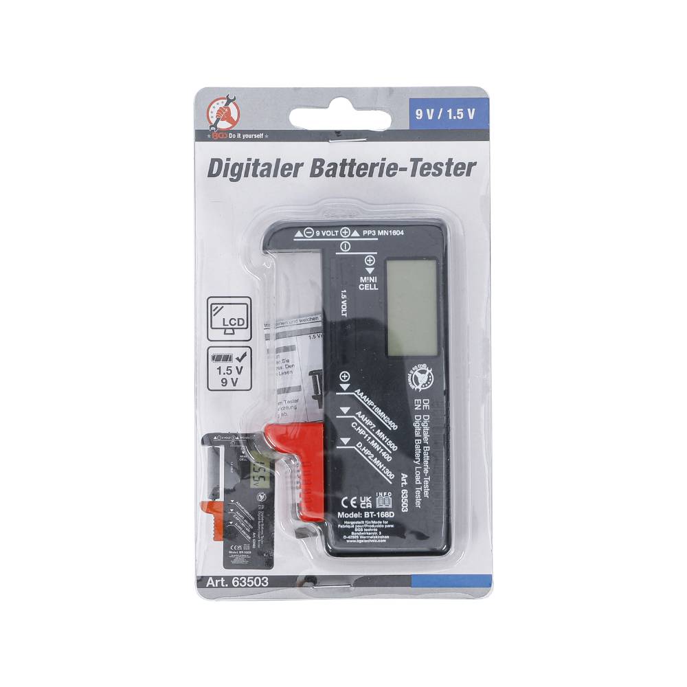 Digitaler Batterie-Tester 1,5 V / 9 V-4