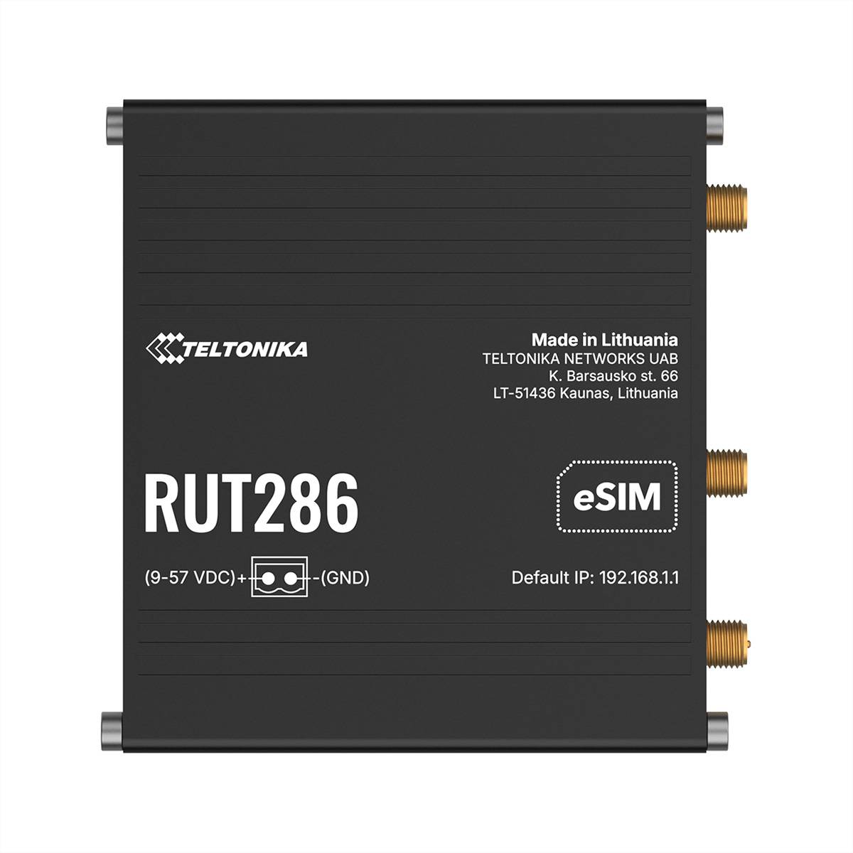 RUT286 - Industrial Global LTE CAT.4 Router RS232 & RS485-4