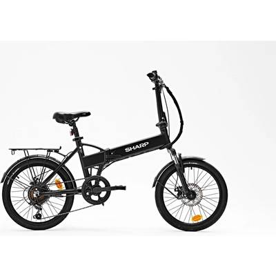 Sharp Klapp/Falt E-Bike 250W Motor App schwarz-0