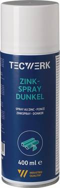 Zinkspray dunkel 400ml dunkelgrau/staubgrau Spraydose TECWERK