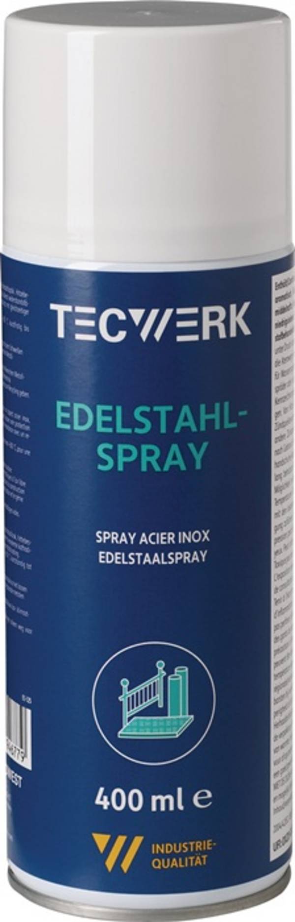 Edelstahlspray 400ml Spraydose TECWERK