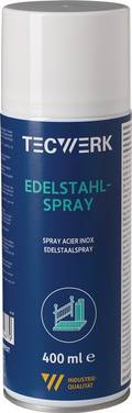Edelstahlspray 400ml Spraydose TECWERK