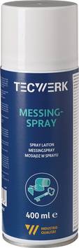 Messingspray 400ml Spraydose TECWERK