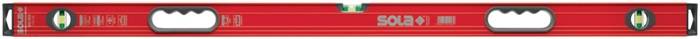 Wasserwaage Big Red 3 120cm Alu.rot zwei Griffe 0,3 mm/m SOLA-2