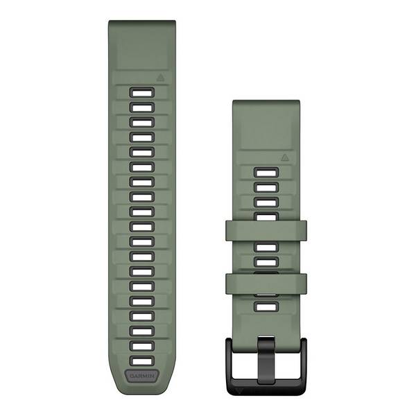 GARMIN - Ersatzarmband QuickFit Silikon Weidengruen/Graphit