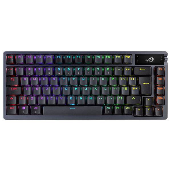 ASUS M701 ROG AZOTH/NXRD/FR, Verkabelt & Kabellos, USB + RF Wireless + Bluetooth, Mechanischer Switc