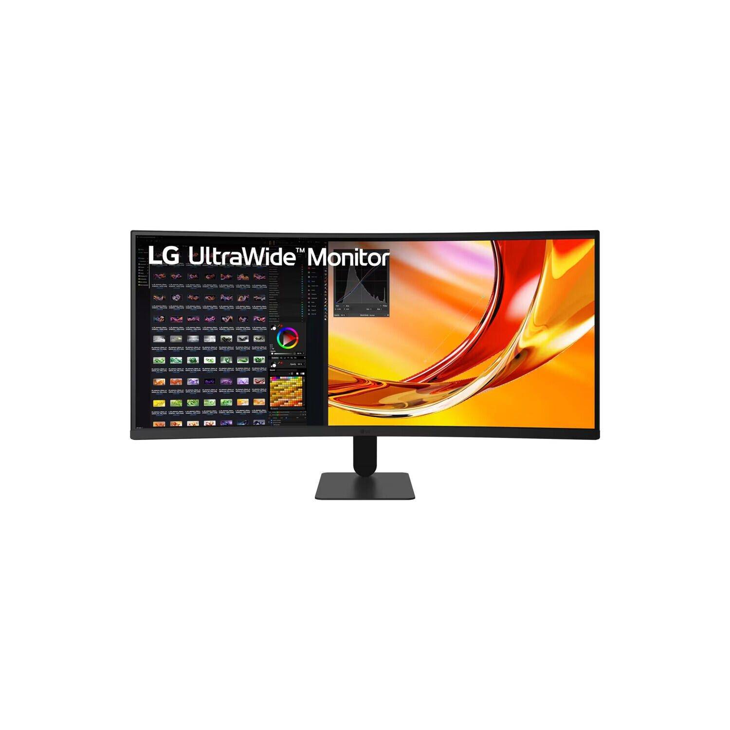 LG UltraWide 34U601B-B LED-Monitor gebogen 86,42 cm 34" 3440 x 1440 WQHD @ 120 Hz VA 250 cd/m² 3000:1 HDR10 5 ms-0