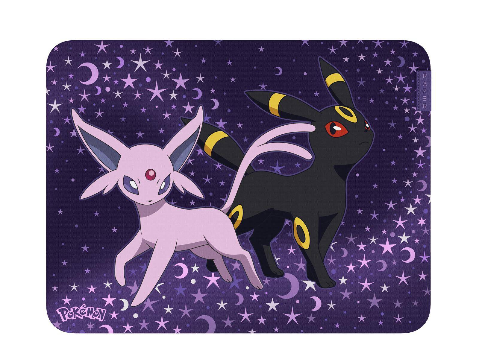 Razer Gigantus V2 – Espeon & Umbreon Edition, Violett, Abbildung, Schaum, Mikrofaser, Gummi, Anti-Rutsch-Basis, Gaming-M-0