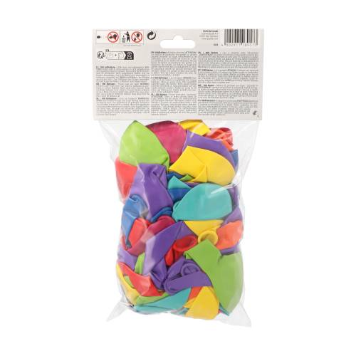 PAPSTAR 100 Luftballons rund Ø 28 cm farbig sortiert Luftballons farbig-2