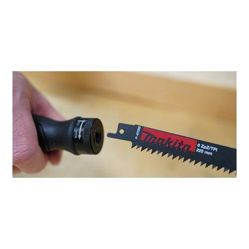 MAKITA P-84866 - Multitool Handgriff inkl. Reciprosägeblätter (1/4" Sechskantaufnahme | 2 Sägeblätter)-3