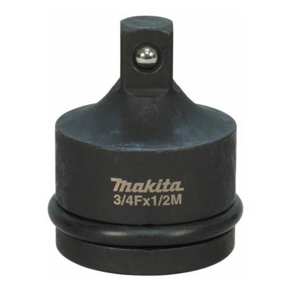 MAKITA E-24985 - Adapter für Akku-Schlagschrauber DTW1001, DTW1005 & TW001G (Länge 57,0mm | 3/4" 4KT - 1/2" 4KT)