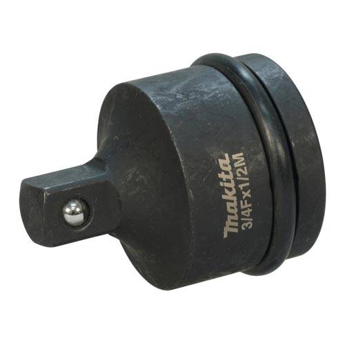 MAKITA E-24985 - Adapter für Akku-Schlagschrauber DTW1001, DTW1005 & TW001G (Länge 57,0mm | 3/4" 4KT - 1/2" 4KT)-1