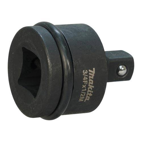 MAKITA E-24985 - Adapter für Akku-Schlagschrauber DTW1001, DTW1005 & TW001G (Länge 57,0mm | 3/4" 4KT - 1/2" 4KT)-2