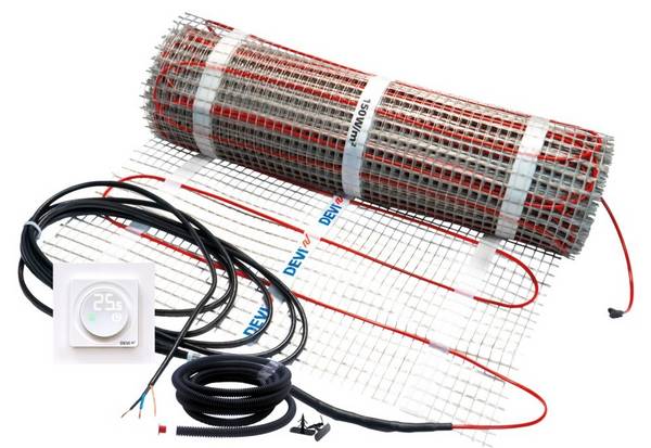 DEVI 140F0474 DEVImat 150 (DTIF) 50x1200 6,0m² (DTIF) Dünnbett-Set 150W/m