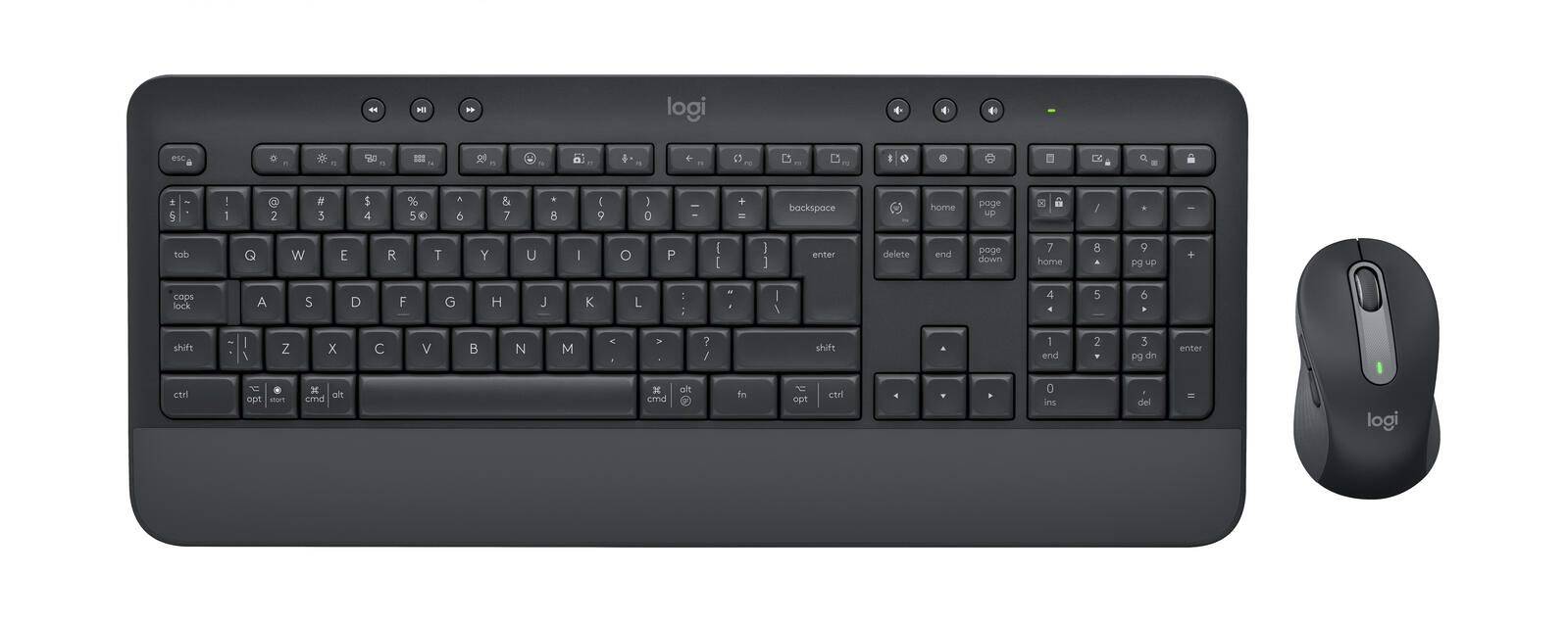 B-Ware Logitech Signature MK650 Bsn GRAPHITE US INT'L Maus QWERTY-0