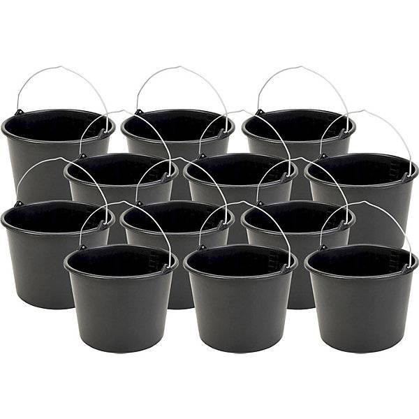 Eimer Volumen 12 l VE 12 Stk schwarz. Vepa Bins Groothandel B.V. 87422349