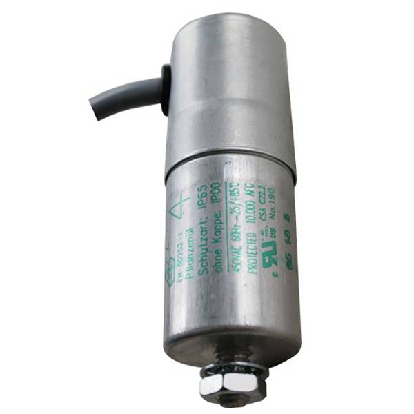120 400 Motor-Betriebskondensator 12µF 400V Hydra Kabel