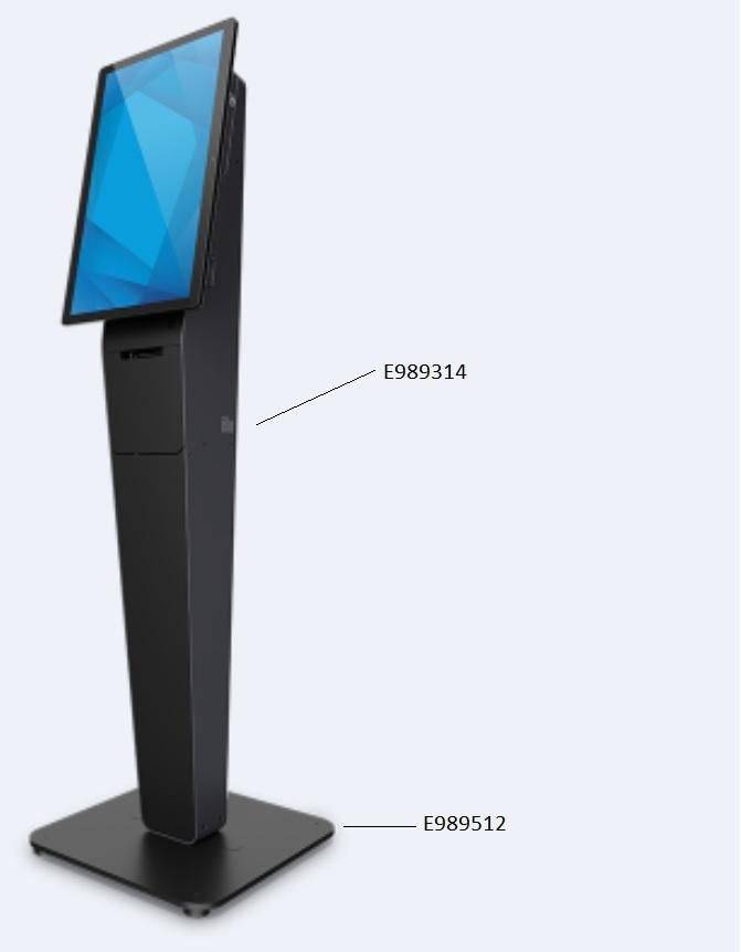 Elo Touch Solutions Elo Wallaby Pro Self-Service - Montagekomponente (Bodenplatte)-1