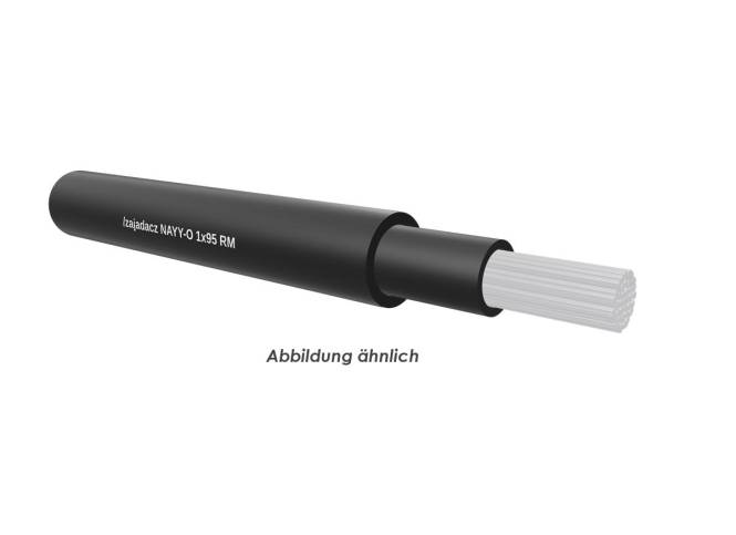 NAYY-O 1x95 RM Eca Trommel 1000m PVC Erdkabel Aluminium ohne Schutzleiter-0