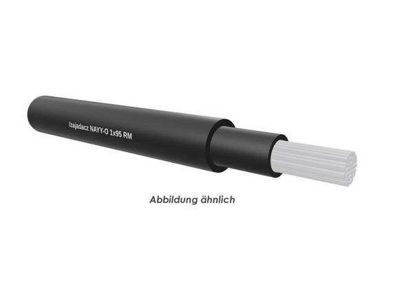 NAYY-O 1x95 RM Eca Trommel 1000m PVC Erdkabel Aluminium ohne Schutzleiter
