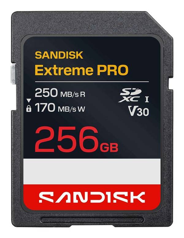 SanDisk Extreme PRO - Flash-Speicherkarte - 256
