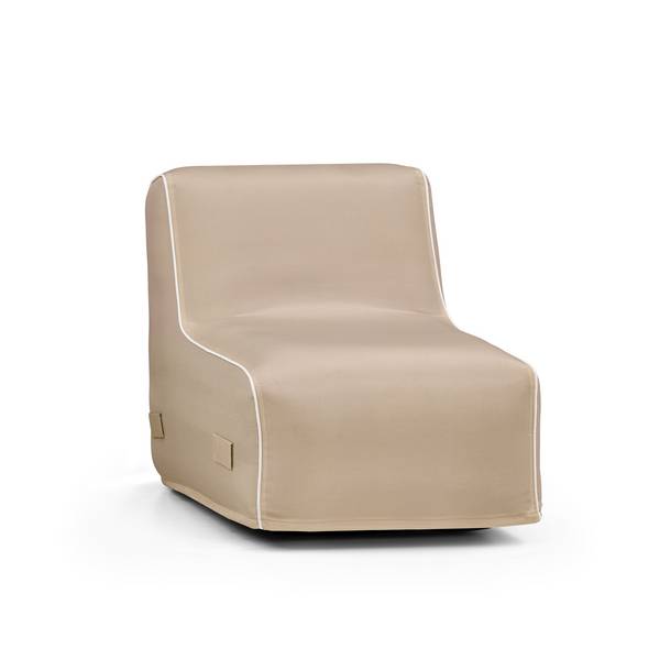 Luftsessel Sitzsack Sitzolo Air inkl. Fußpumpe beige hjh LIVING