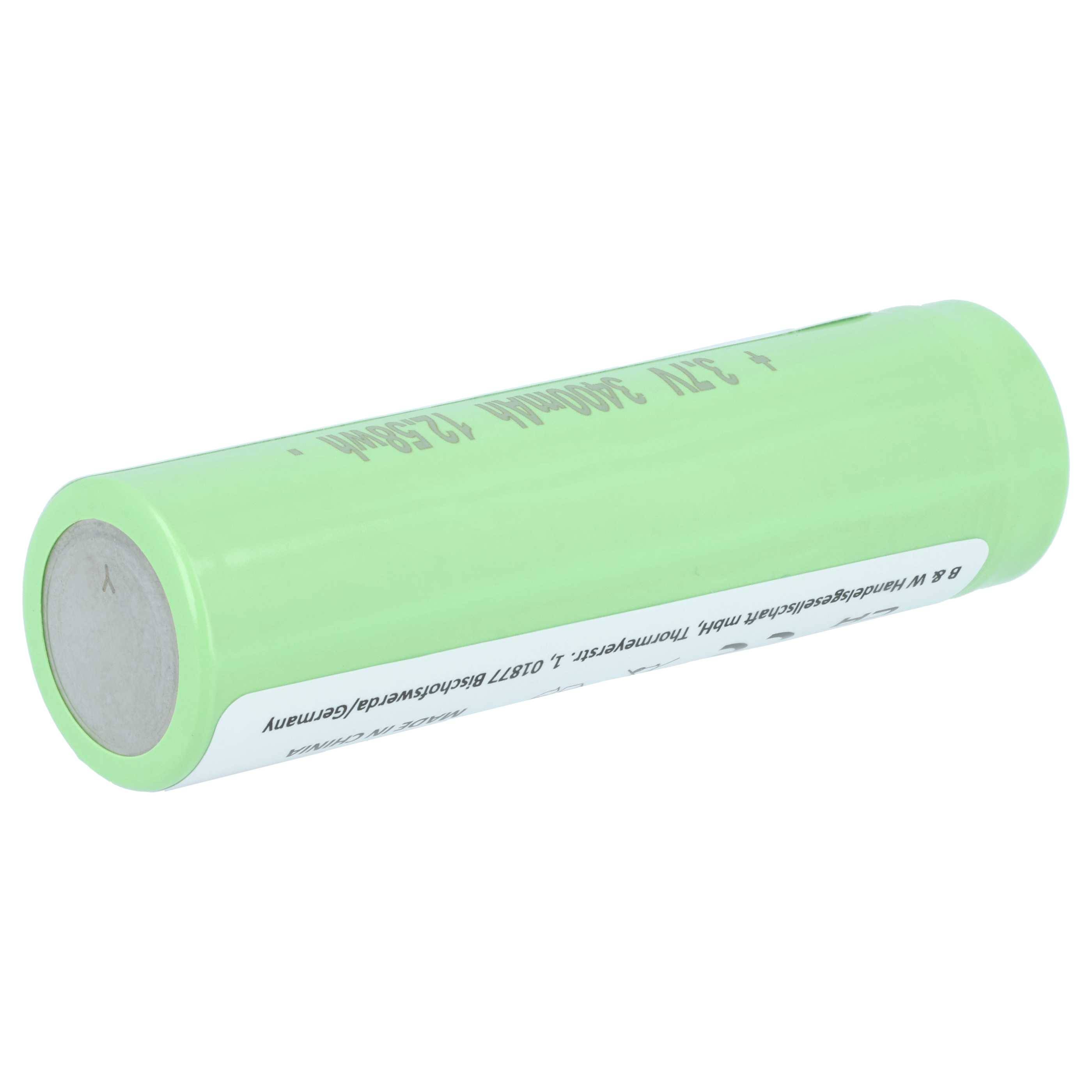 vhbw Akku Ersatz für Ledlenser 501001 | für Taschenlampe Kopflampe (3400 mAh, 3,7 V, Li-Ion)-2