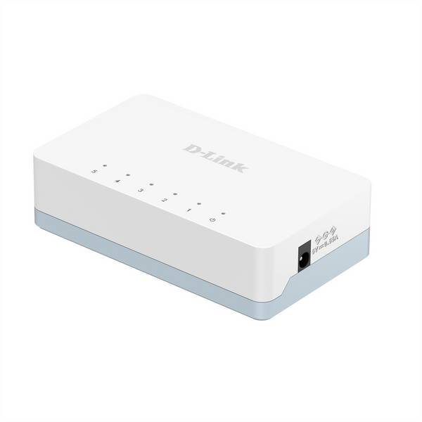 D-LINK - Fast Ethernet Unmanaged Desktop Switch - Switch - 5-Port