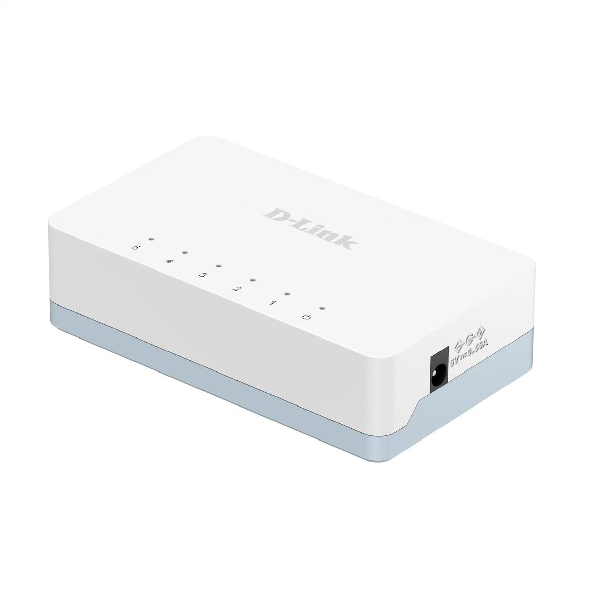 D-LINK - Fast Ethernet Unmanaged Desktop Switch - Switch - 5-Port-0