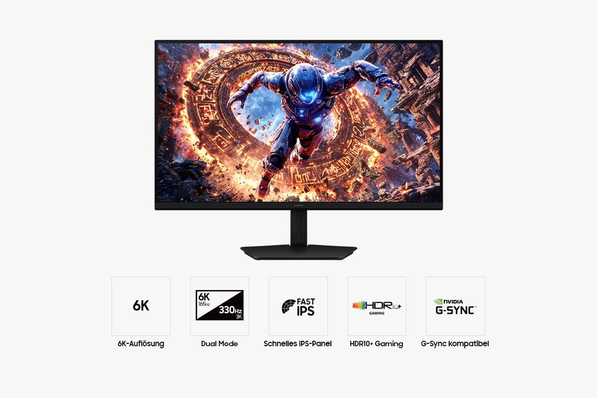 Samsung Odyssey G8 S32HG806ES - G80HS Series - LED-Monitor - Gaming - 79.9 cm (32")-3