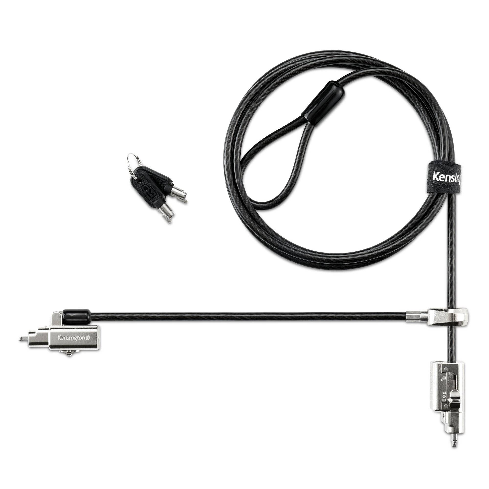 Kensington Universal 3-in-1 2.0 Keyed Laptop Lock - Twin Lockheads KD-1