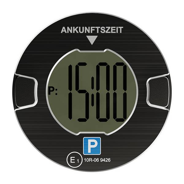OOONO Park - Elektronische Parkscheibe - Schwarz Multimedia-Technik KFZ-Parkscheiben