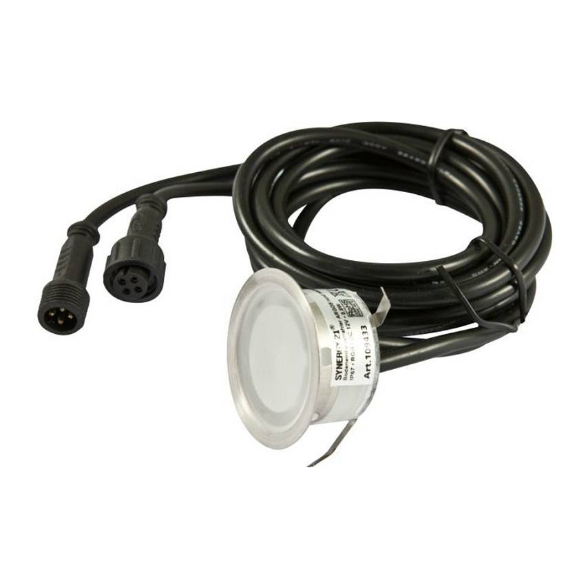 Synergy 21 S21-LED-L00081 Außen-Bodenbeleuchtung 0.8W LED Silber Außenbeleuchtung-0