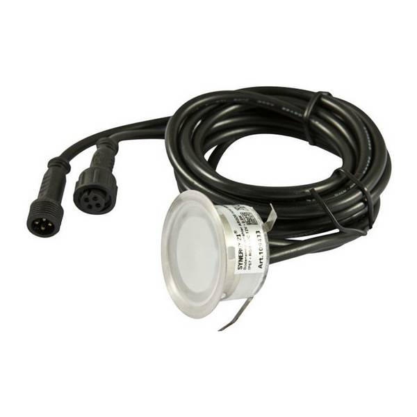 Synergy 21 S21-LED-L00081 Außen-Bodenbeleuchtung 0.8W LED Silber Außenbeleuchtung