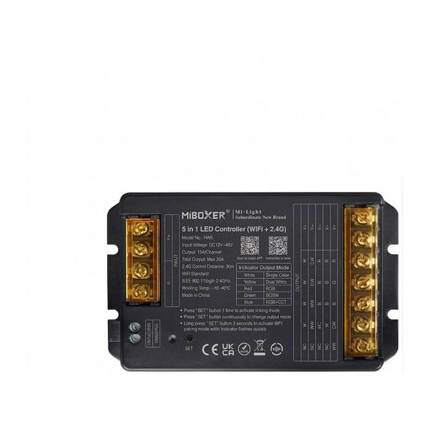 Synergy 21 LED Controller 5in1 RGB-CCT DC12~48V WiFi 2.4G HP