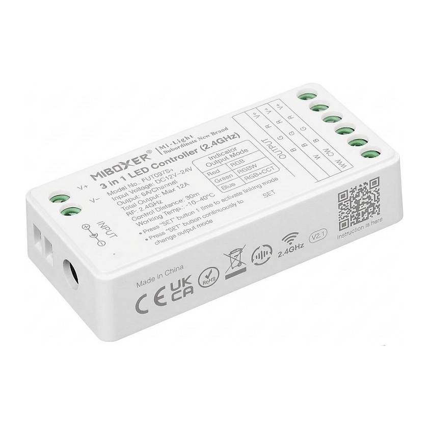 Synergy 21 LED Controller 3in1 RGB/RGB-W/RGB+CCT DC12-0