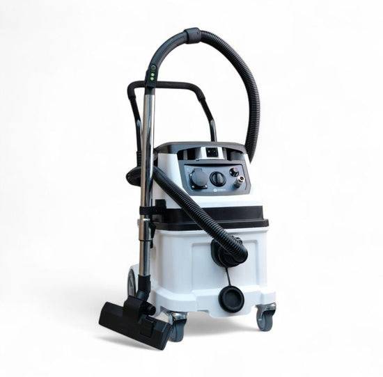Industriesauger 1600W mit Klopffunktion & Fernbedienung weiß – 40L Nass-Trockensauger HEPA Filter-0