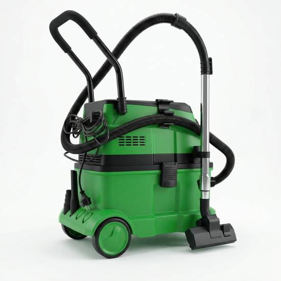 Industriesauger mit Klopffunktion 1600W Nass-Trockensauger 40L Baustaubsauger Fernbedienung-4