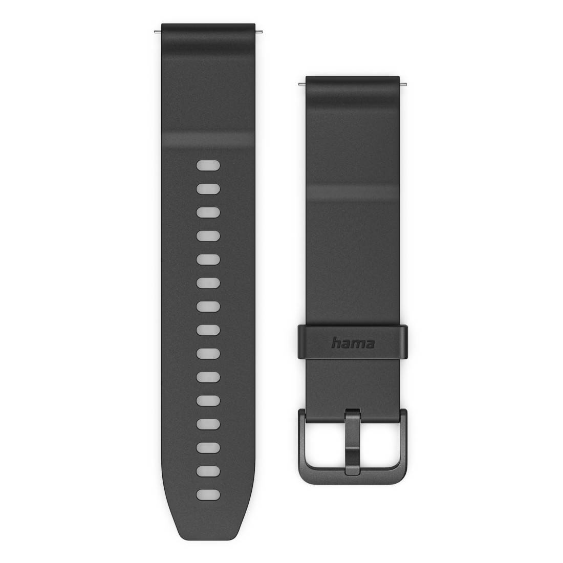 hama 00178659 Bezahlarmband, NFC, kontaktlos bezahlen, für Uhr/Smartwatch, 22 mm, Schwarz-2