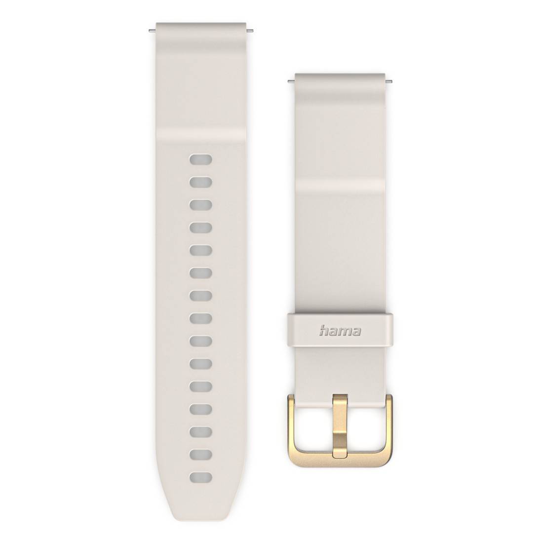 hama 00178660 Bezahlarmband, NFC, kontaktlos bezahlen, für Uhr/Smartwatch, 22 mm, Beige-0
