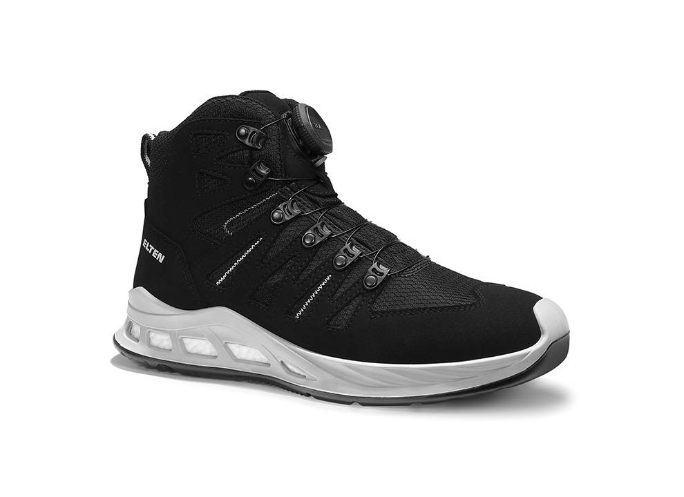 Sicherheitsstiefel MADDOX XXR BOA® black-grey Mid ESD S3S, Gr. 48-0