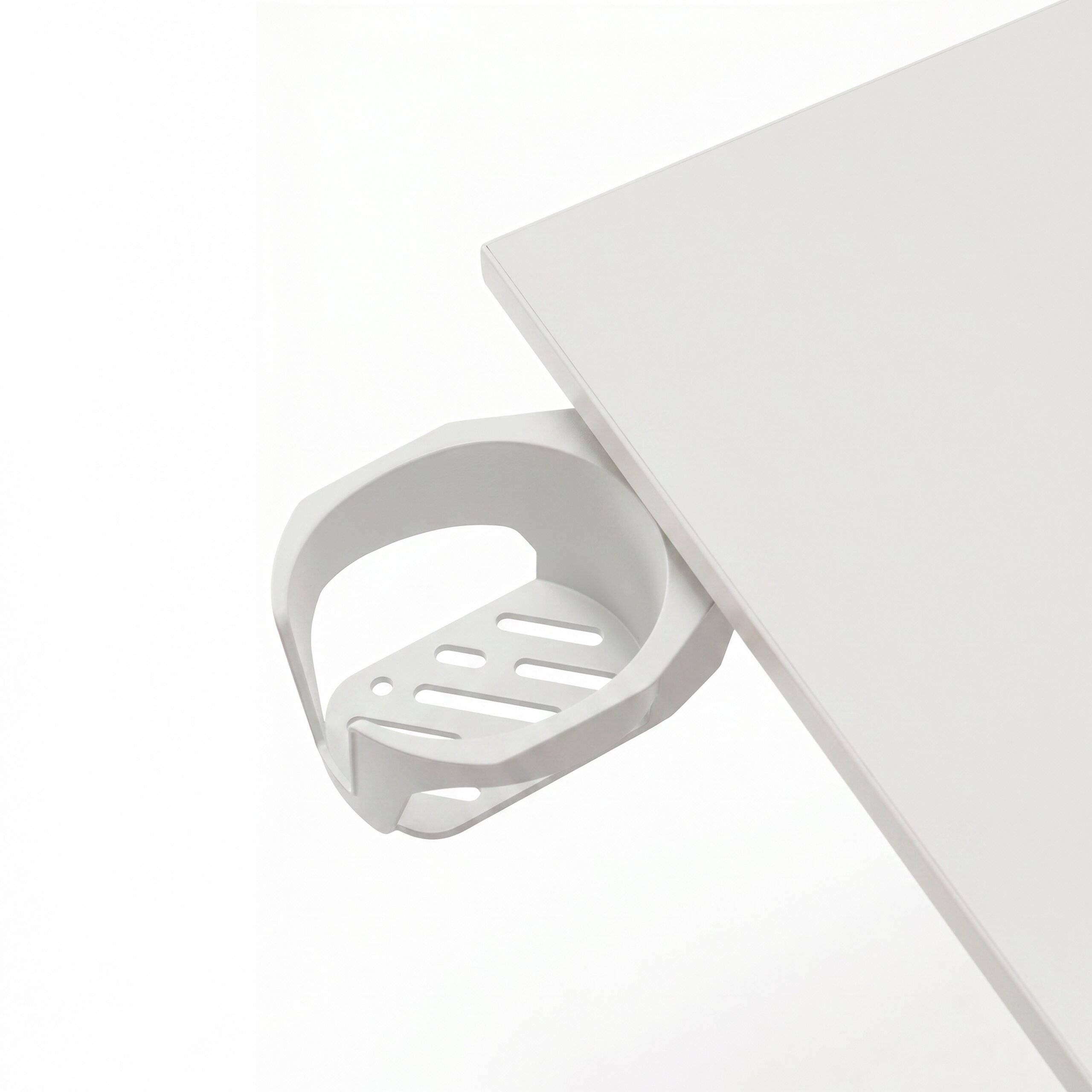 Sitz-/Stehtisch Stand K 71-108 cm inkl. Getränkehalter weiß hjh OFFICE-4