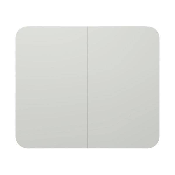 Design-XXL-Whiteboard VisuWall Curve Stahlblech emailliert BxH 2940 x 1980 mm grau. Smit Visual Supplies BV